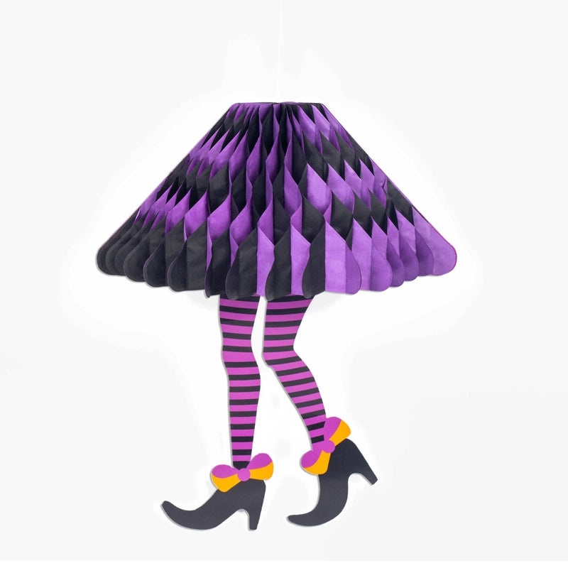 Halloween Minimalist Paper Shoe Hanging Ornament for Daily Home Decor|Holiday Decorations