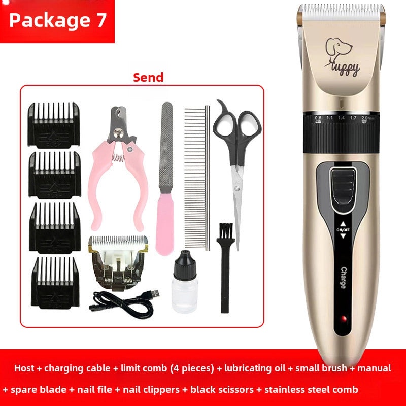 Pet Electric Hair Clipper Set for Dogs and Cats | Pet Grooming Tools