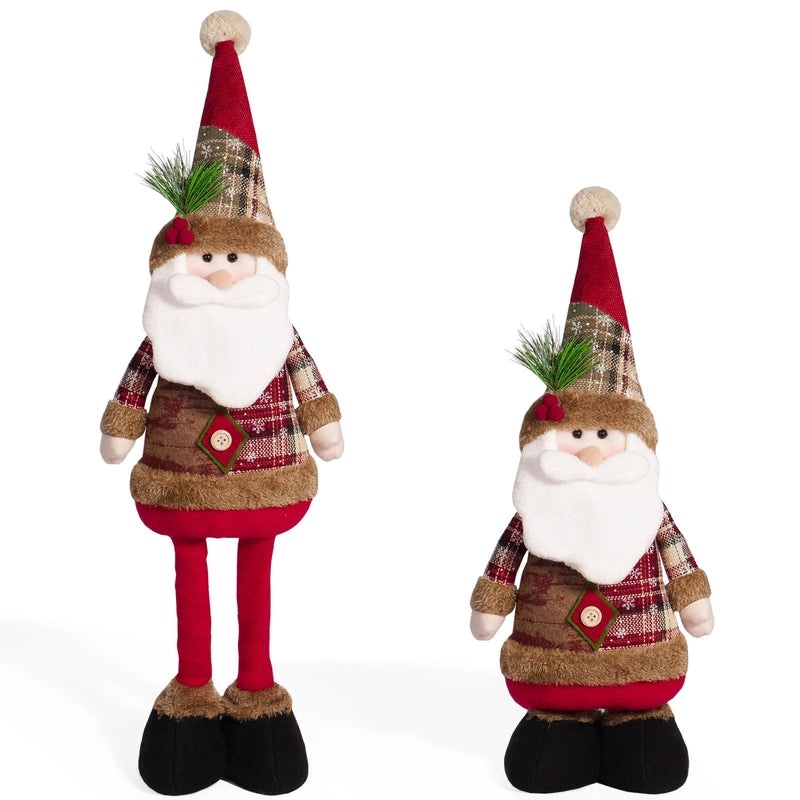 Festive Christmas Snowman and Elk Retractable Decorations for Home|Christmas Decorations