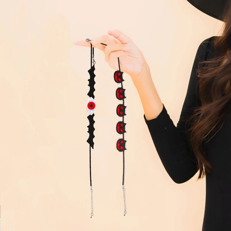 Minimalist Halloween Bat Skull Necklace | Jewelry & Accessories