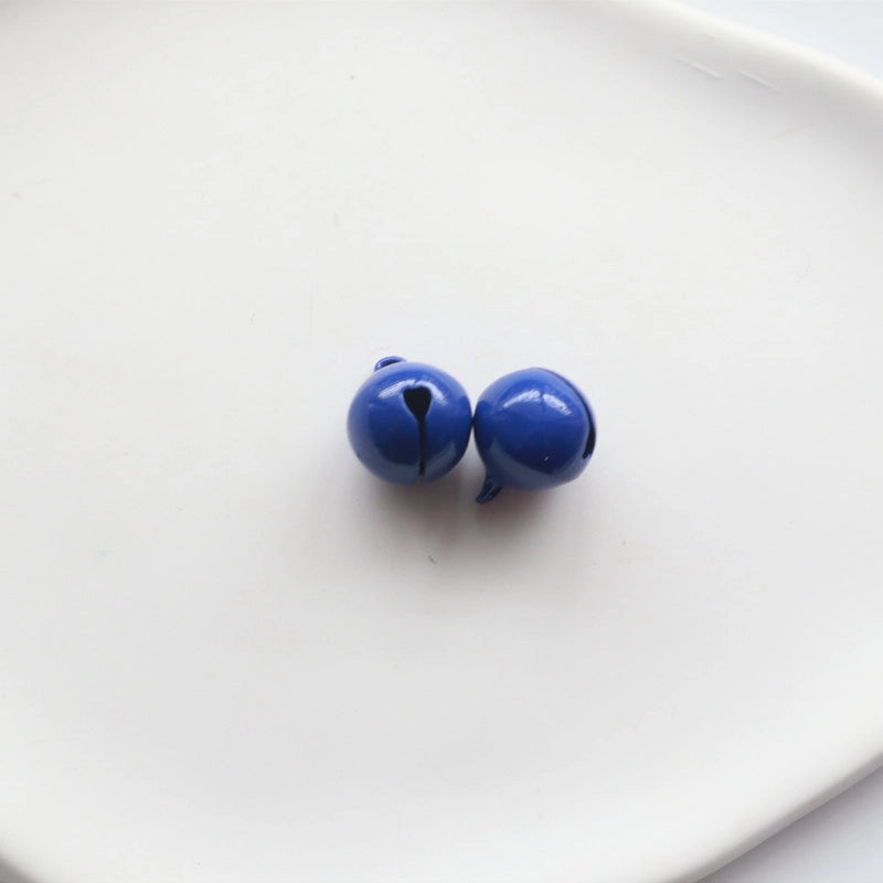 200 Pcs 14mm Iron Painted Small Bells for Keychains, Doll Accessories, Pet Collars, Christmas Pendants|Jewelry & Accessories