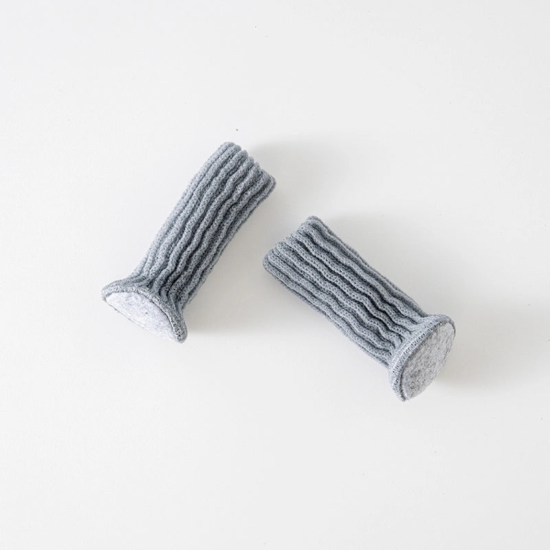 Wool Felt Chair Leg Caps Thickened Non-slip Silent Floor Protectors for Table Stool Feet|Home & Living Furnishings