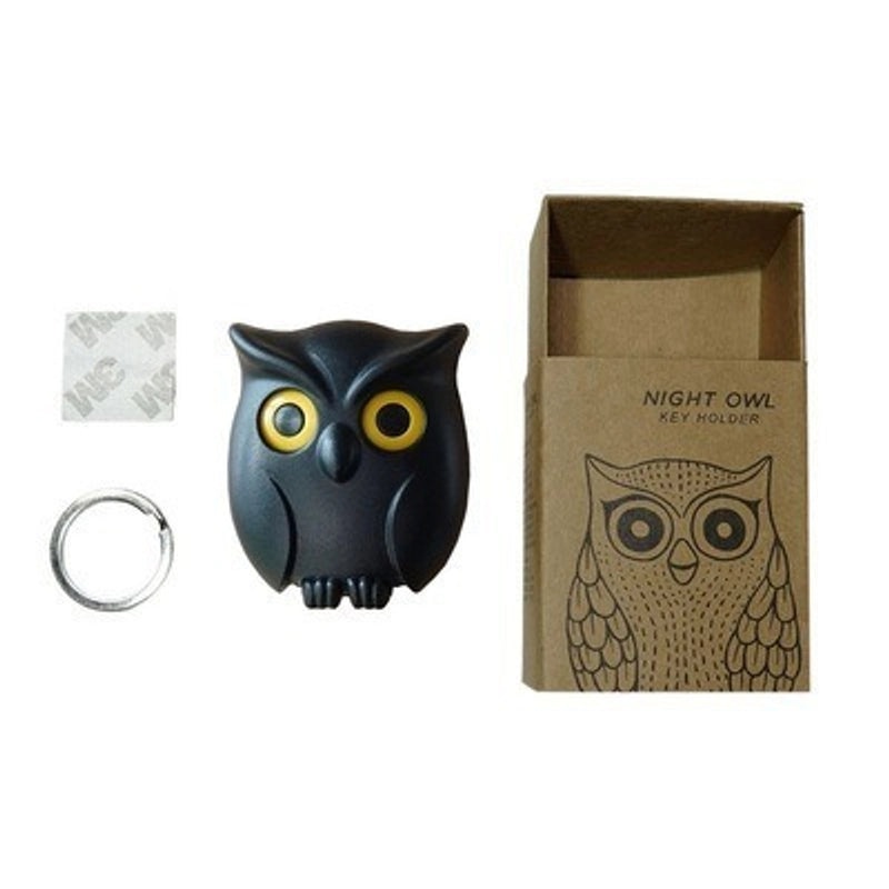 Owl Magnetic Key Holder Refrigerator Magnet Hook No-Drill Wall Hanging Traceless Hook|Home Organization Accessories