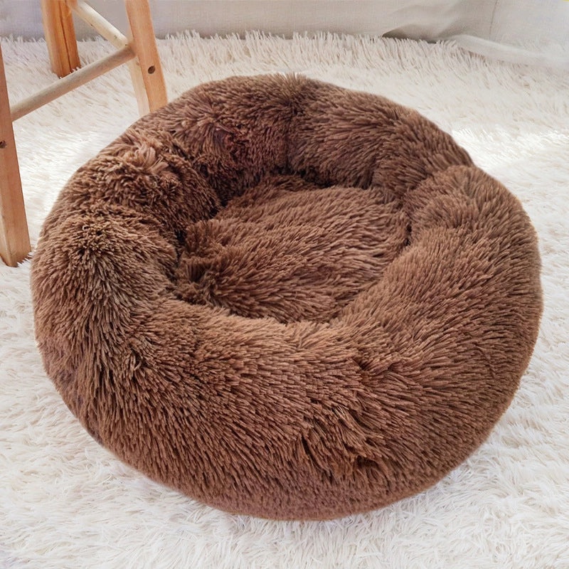 Long Velvet Pet Nest for Cats and Small Dogs | Pet Beds & Accessories