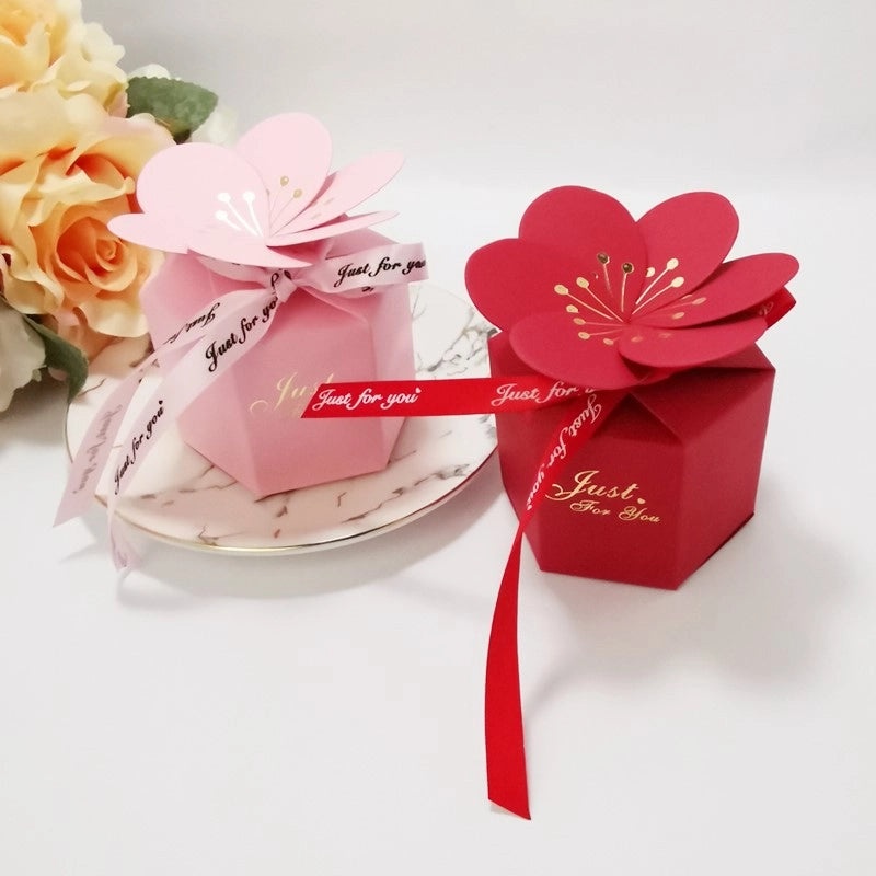 Valentine's Day Floral Paper Wrapping Sheets 50PCS Romantic Wedding Party Gift Supplies|Gift Wrapping Supplies