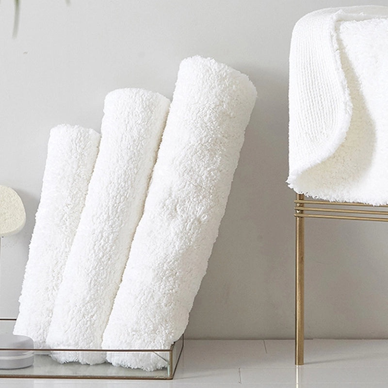 White Cotton Towels for Bathroom | Home & Living Accessories