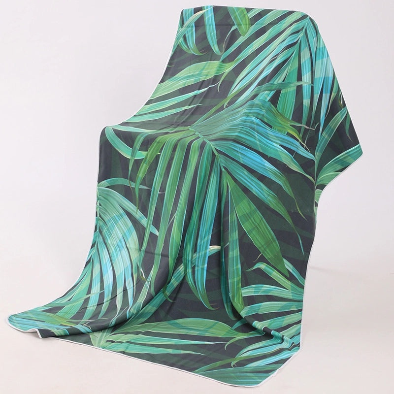 Underwater Animal Print Double-Sided Velvet Polyester Bath Towel | Bath & Beach Towels