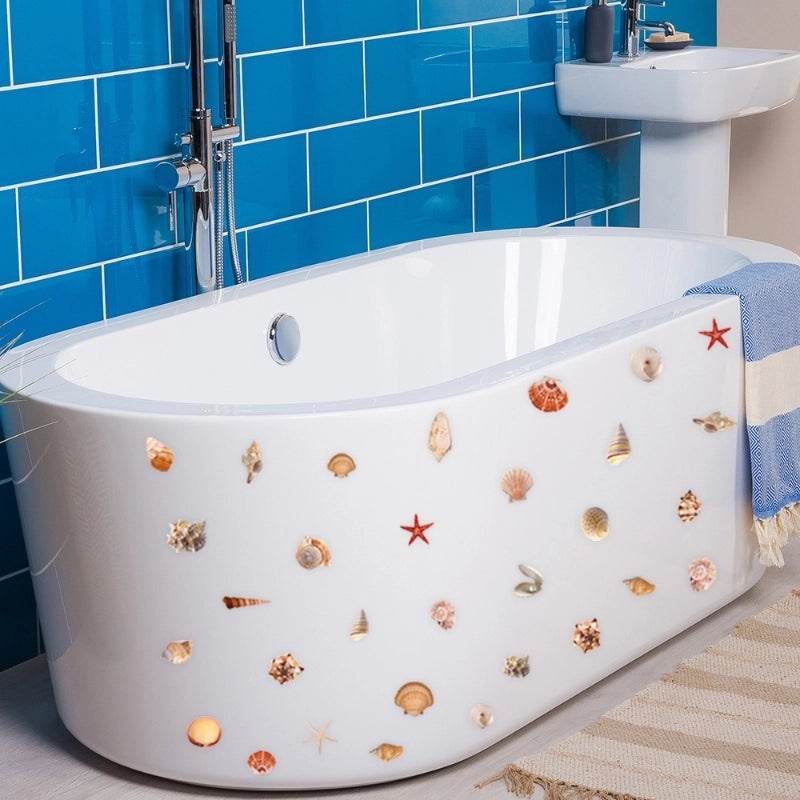 Casual Starfish and Shell PVC Wall Decals Beach Theme Home Decor|Wall Stickers