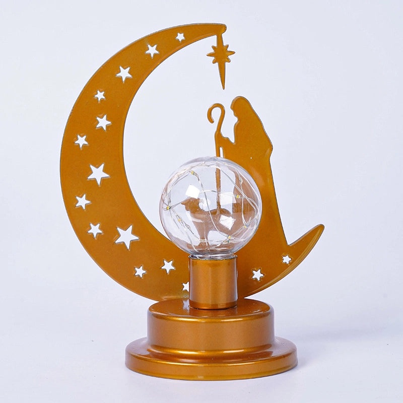 Romantic Moon LED Night Light for Indoor Family Gatherings and Parties | Home Decor Lighting