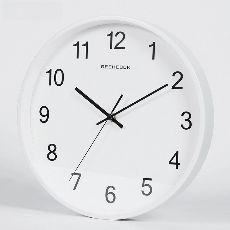 Minimalist Metal Silent Wall Clock | Home Decor Wall Clocks