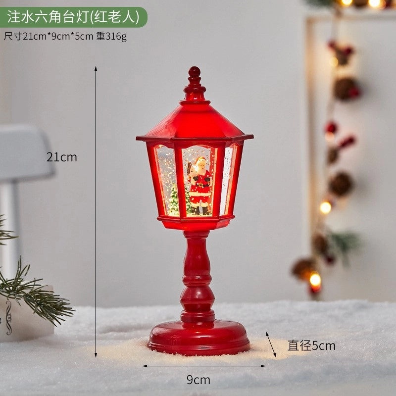 Christmas LED Night Lights Plastic Decoration for Holiday Season | Home Decor Lighting