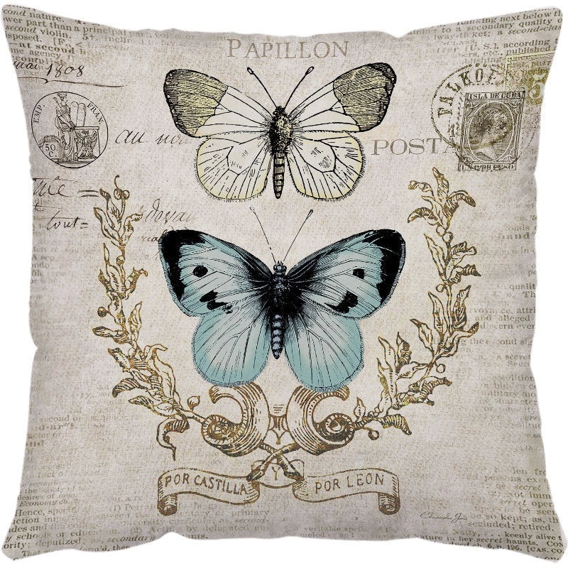 Adorable Animal & Butterfly Flannel Pillow Covers for Couch Sofa Decoration|Home Decor Pillows