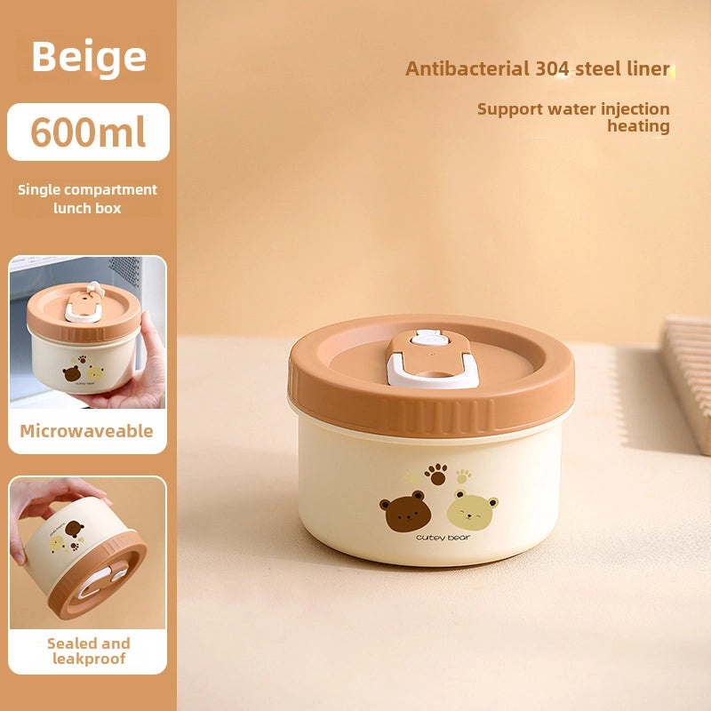 Microwave Safe Cat Lunch Box Set | Office & Home Insulated Small Meal Container | Cute Portable Lunch Box | Kitchen Storage Containers|Lunch Boxe