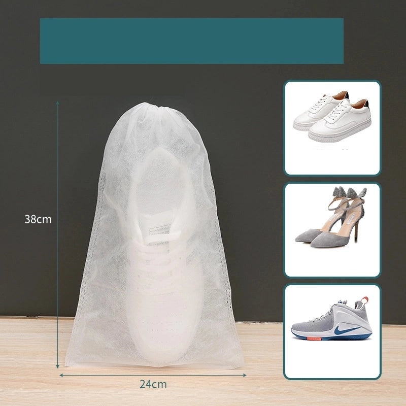 Simple Solid Color Nonwoven Storage Pouch | Home Organization Storage Solutions