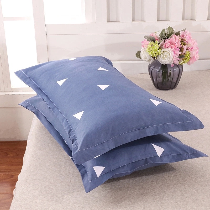 Soft Skin-friendly 100% Cotton Pillowcase for Children and Students | Home & Bedding