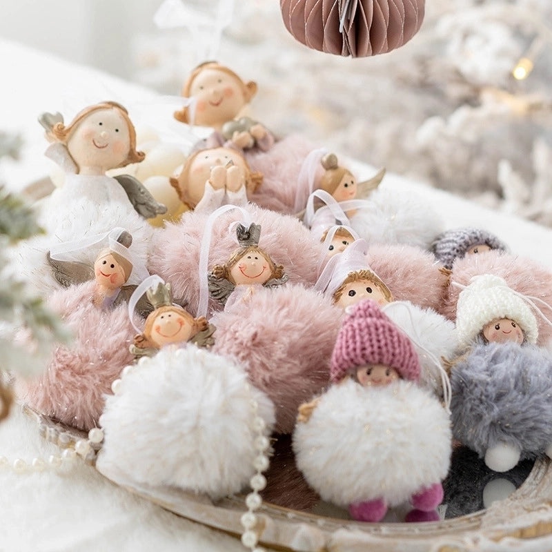 Festive Plush Cartoon Christmas Decorations for Home|Holiday Decor
