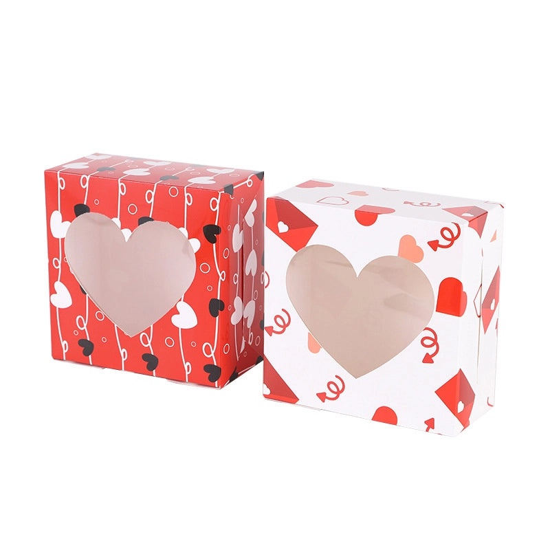 2 Pieces Valentine’s Day Heart-Shaped Paper Gift Wrapping Supplies Set | Holiday Party Gift Wrapping