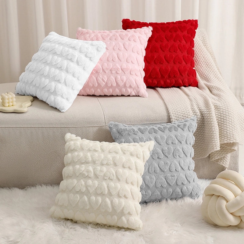 Solid Color Minimalist Polyester Throw Pillow Covers for Bedding|Home Decor & Bedding