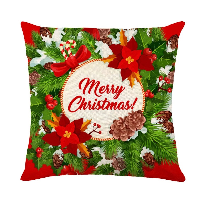 Festive Snowflake Cushion Cover for Couch & Sofa|Home Decor