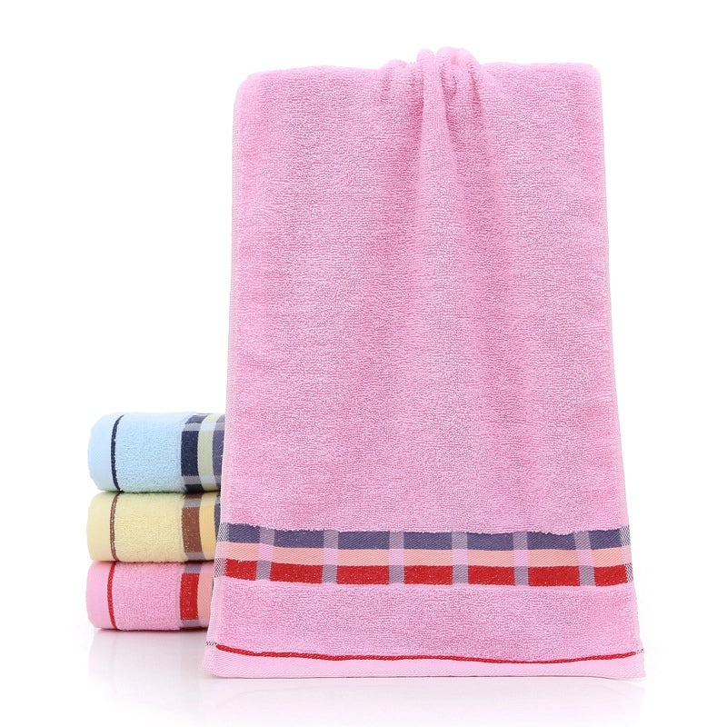 Thickened Cotton and Coral Fleece Face Towel Absorbent Soft Embroidered Logo Personalized Gift|Home & Living Towels