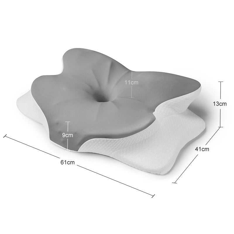 Comfortable Color Block Memory Foam Pillow for Everyday Use|Home & Bedding