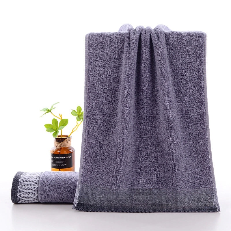 Gaoyang Cotton Absorbent Face Towel Embroidered Polyester Cotton Soft Washcloth Independent Packaging|Home & Living - Bath Towels