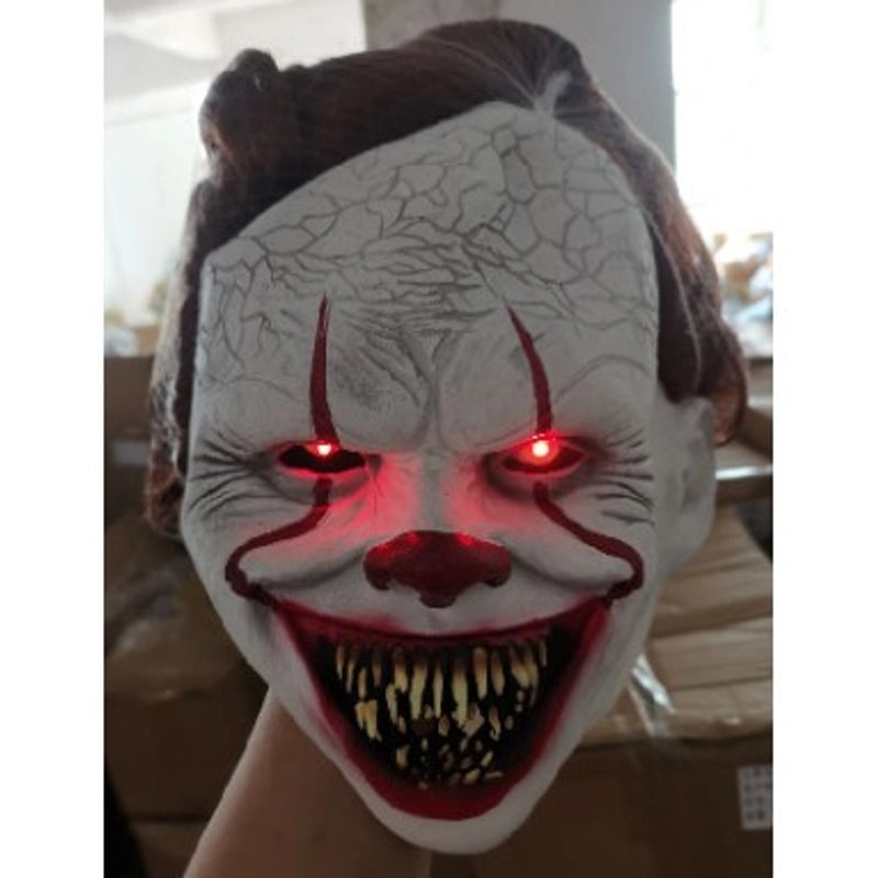 Gothic Halloween Clown Emulsion Mask for Festival Party | Halloween Masks & Party Accessories