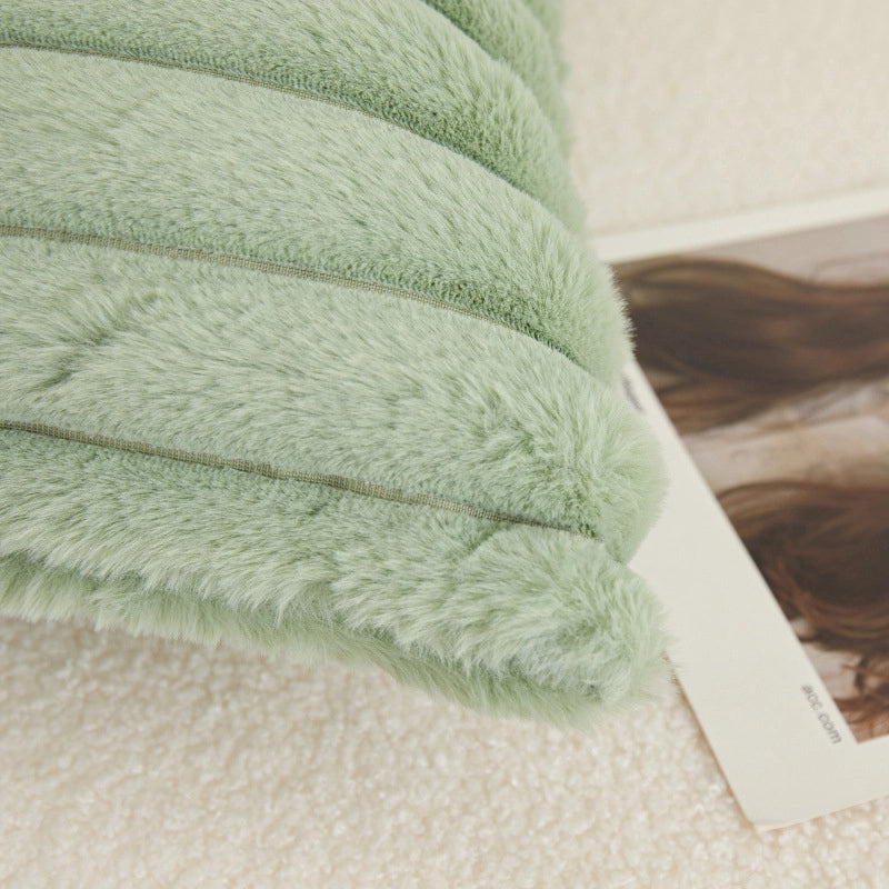 Cozy Minimalist Solid Color PP Cotton Plush Throw Pillow for Home Decor|Home Textile Accessories