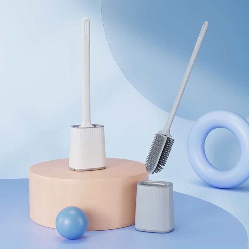 Elegant Solid Color Toilet Brush for Home Cleaning|Household & Cleaning Supplies