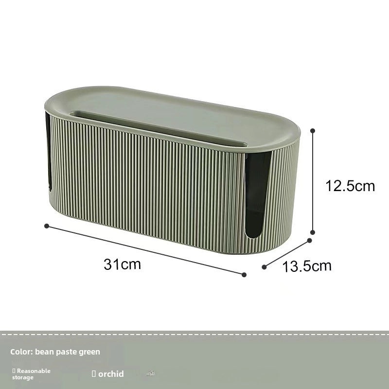 Multi-Functional Wire Patch Panel Storage Box with Card Slots for Network and Data Cable Management|Network Accessories