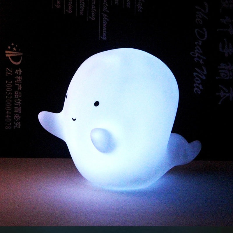 Adorable Moon Shaped Synthetic LED Night Light for Indoor Use|Home Decor Lighting