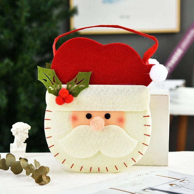Nordic Christmas Gift Bags Santa Snowman Elk Party Decorations | Christmas Party Supplies
