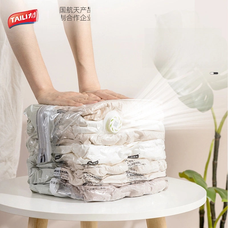 Taili Vacuum Storage Bags for Clothes and Quilts | Travel & Home Storage Solutions