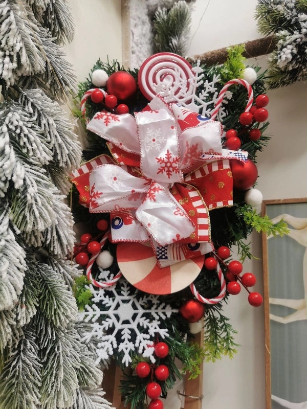 Christmas Candy Pendant Hanging Decoration for Window Door Christmas Tree Wreath | Home & Holiday Decorations