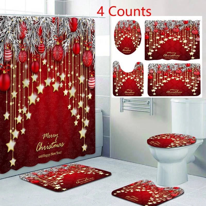 Christmas Santa Claus Star Letter Party Decor Modern Classic Style Polyester Accessories|Holiday Party Supplies