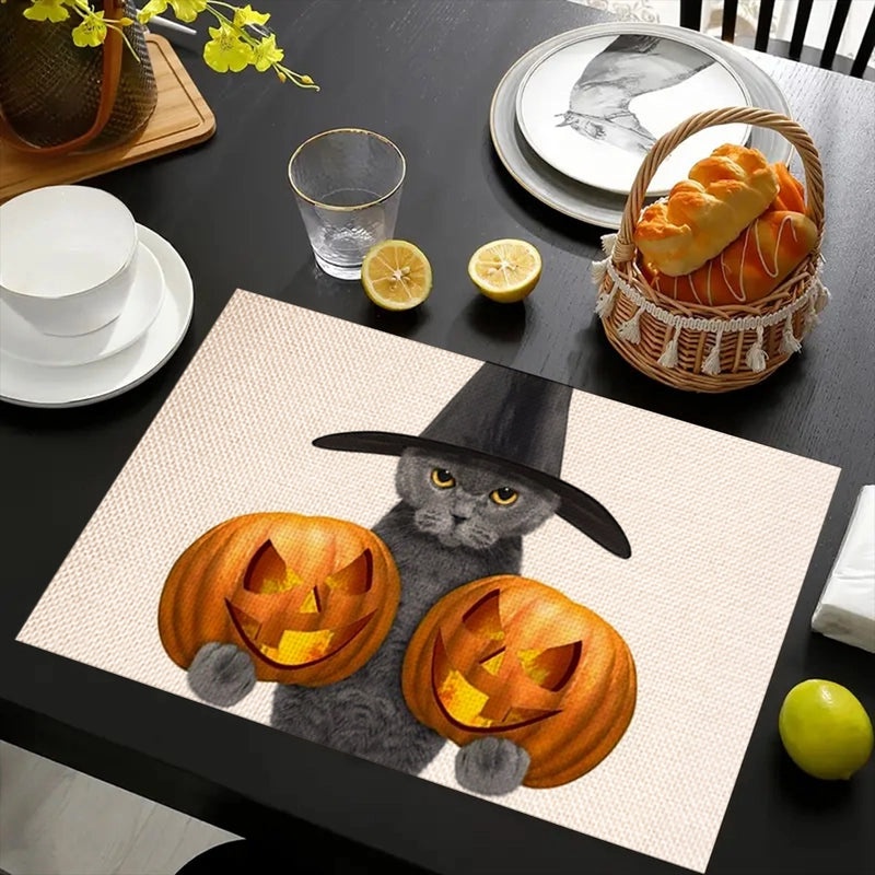 Halloween Adorable Animal Pumpkin Linen Decor|Home & Garden Decorations