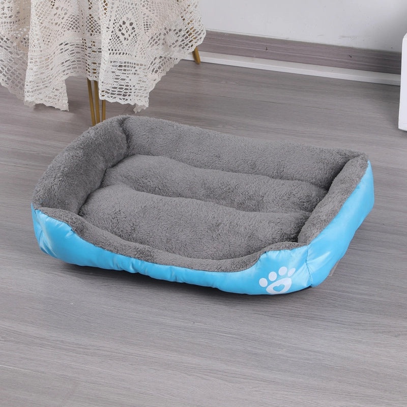 Candy Color Square Pet Nest for Dogs and Cats Universal Kennel Mat with PP Cotton Filling | Pet Beds & Accessories