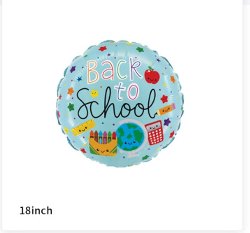Back To School Cute Classic Letter Pencil Aluminum Foil Balloons for Party Festival Decor|Party Supplies Balloons