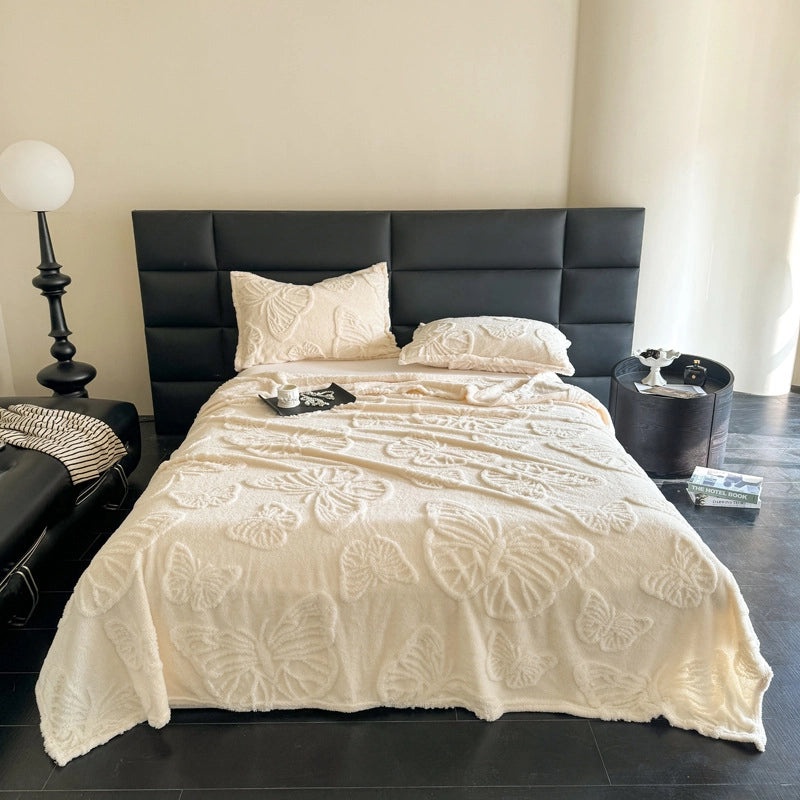 Cozy Soft Solid Color Polyester Throw Blanket|Home & Living Textiles