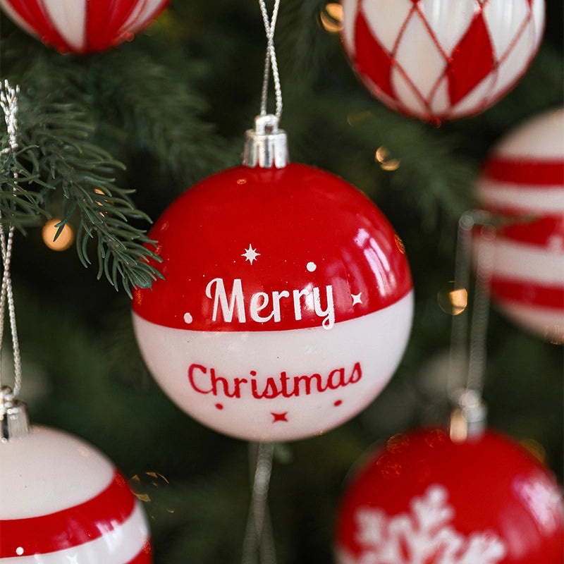 Christmas Luxury Plastic Ball Ornaments for Outdoor Party Hanging Decorations|Outdoor Decorations