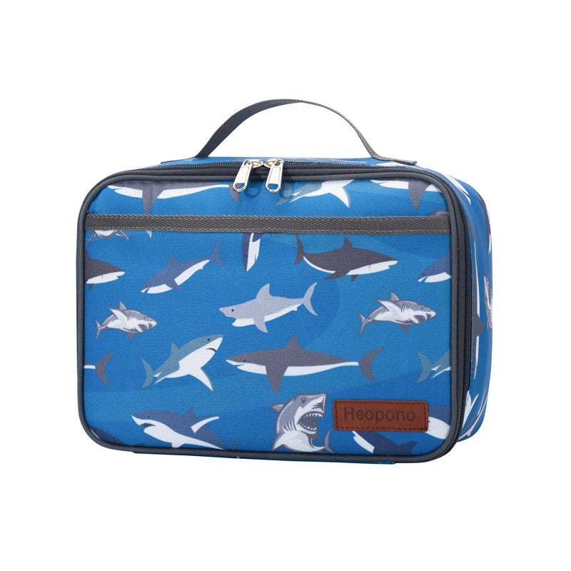 Leopard Print Insulated Lunch Bag Portable Cooler Bag for Students|Lunch Bags