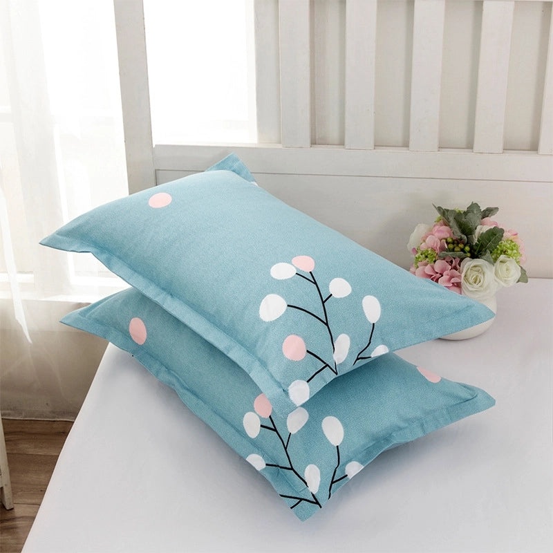 Soft Skin-friendly 100% Cotton Pillowcase for Children and Students | Home & Bedding