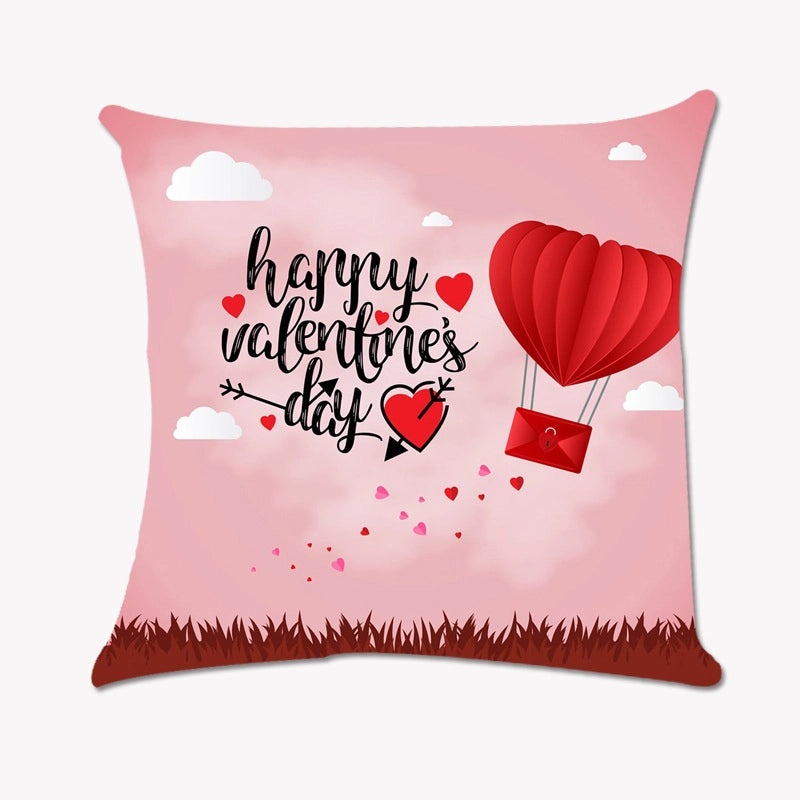 Valentine's Day Minimalist Letter Pillowcases for Couch and Sofa Super Soft Decorative Covers|Home Decor Cushions
