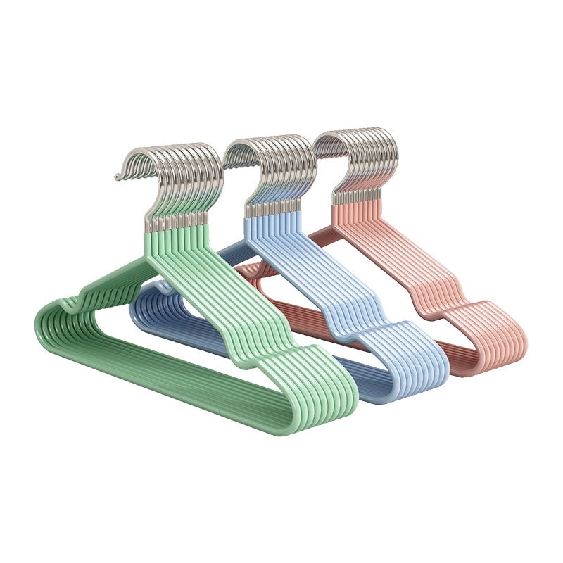 Thickened Plastic Coated Non-slip Clothes Hanger for Adults and Children|Home & Kitchen/Hangers & Closet Storage