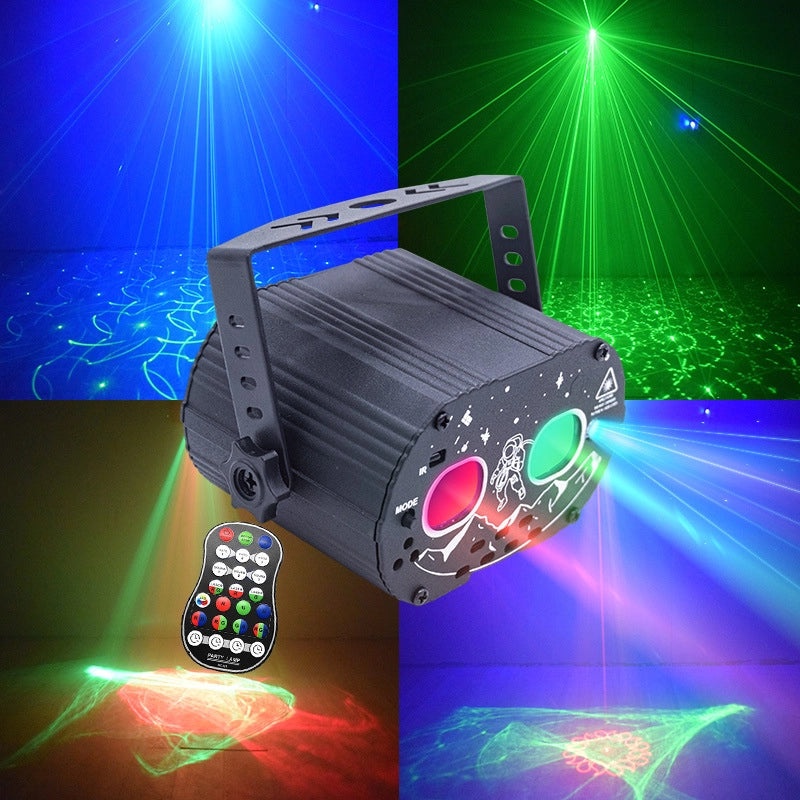 Aurora Borealis Laser Stage Light with Sound Control and Remote | Party & Disco Lighting
