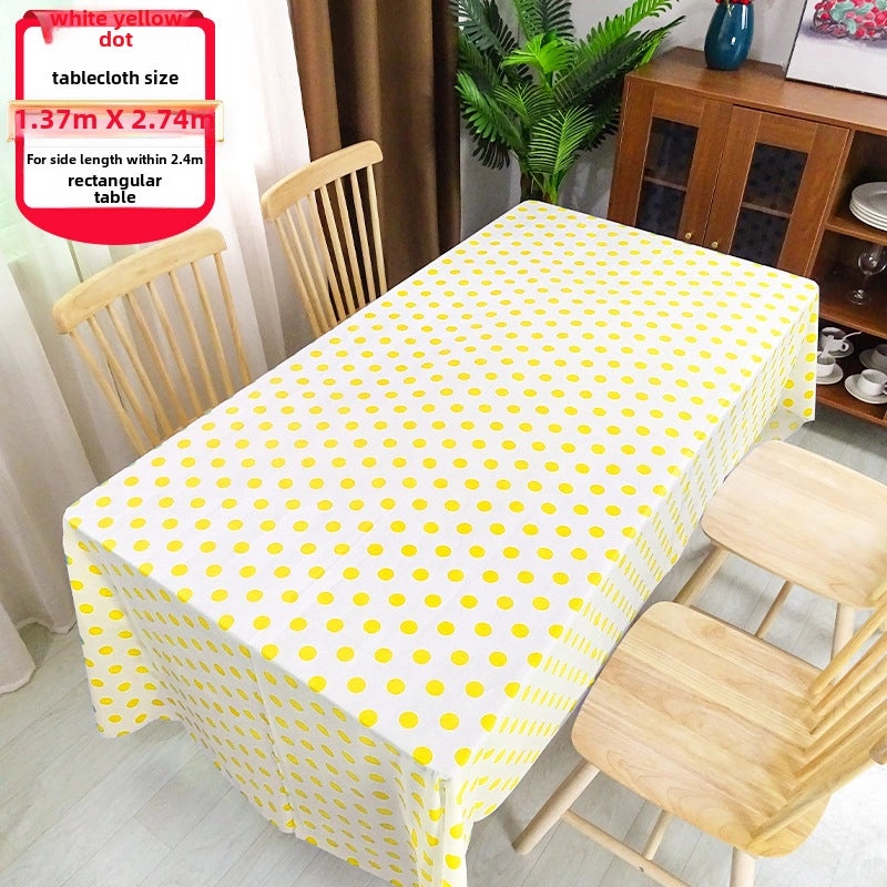 Kids Birthday Disposable Rectangular Tablecloth for Party Classroom Decoration|Party Supplies