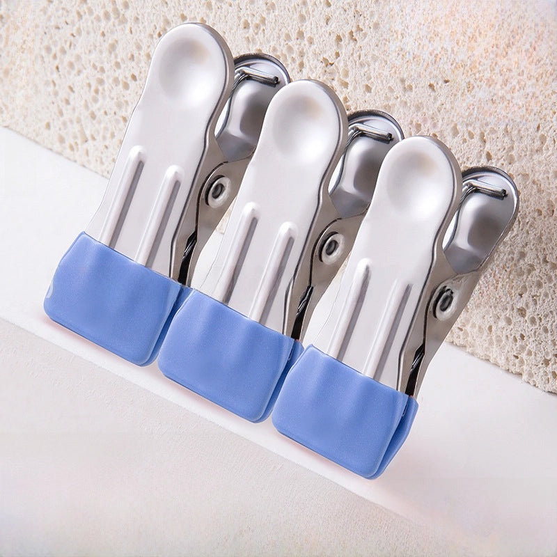 Seamless Stainless Steel Windproof Clothes Clip for Drying | Home & Living/Clothes Hangers & Drying Accessories