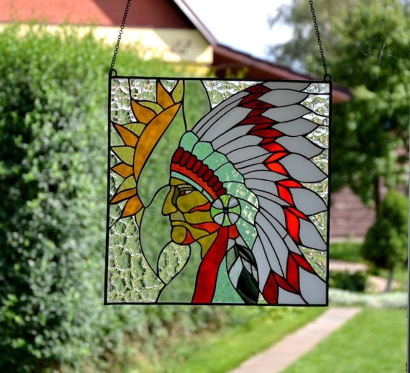 Colorful Lovebird Pendant Easter Gift Red Bird Window Decoration | Home Decor Ornaments