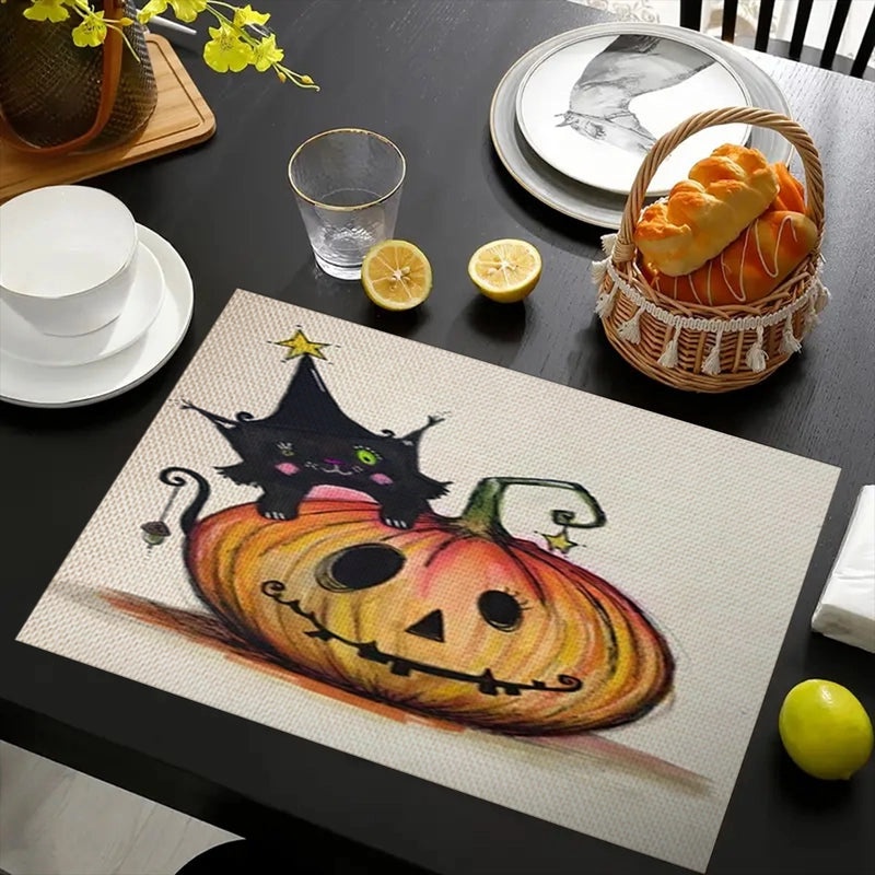Halloween Adorable Animal Pumpkin Linen Decor|Home & Garden Decorations
