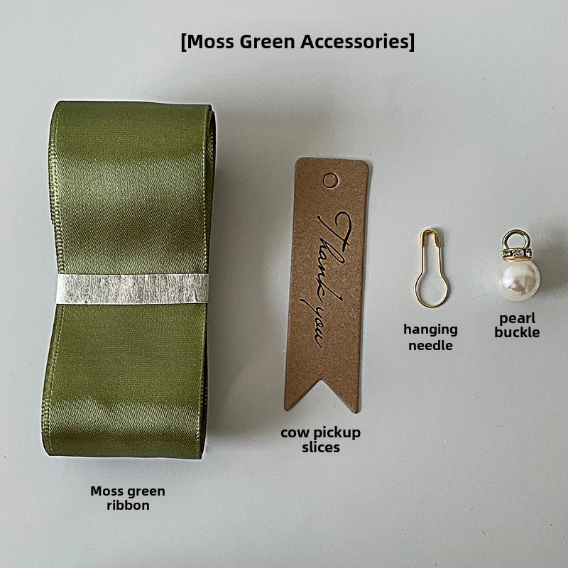 Handmade Blue Straw Rattan Woven Box with Lid Birthday & Wedding Gift Basket|Home Decor & Gift Packaging